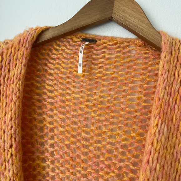 Women's Orange Knit Sweater free people - Picture 5 of 7